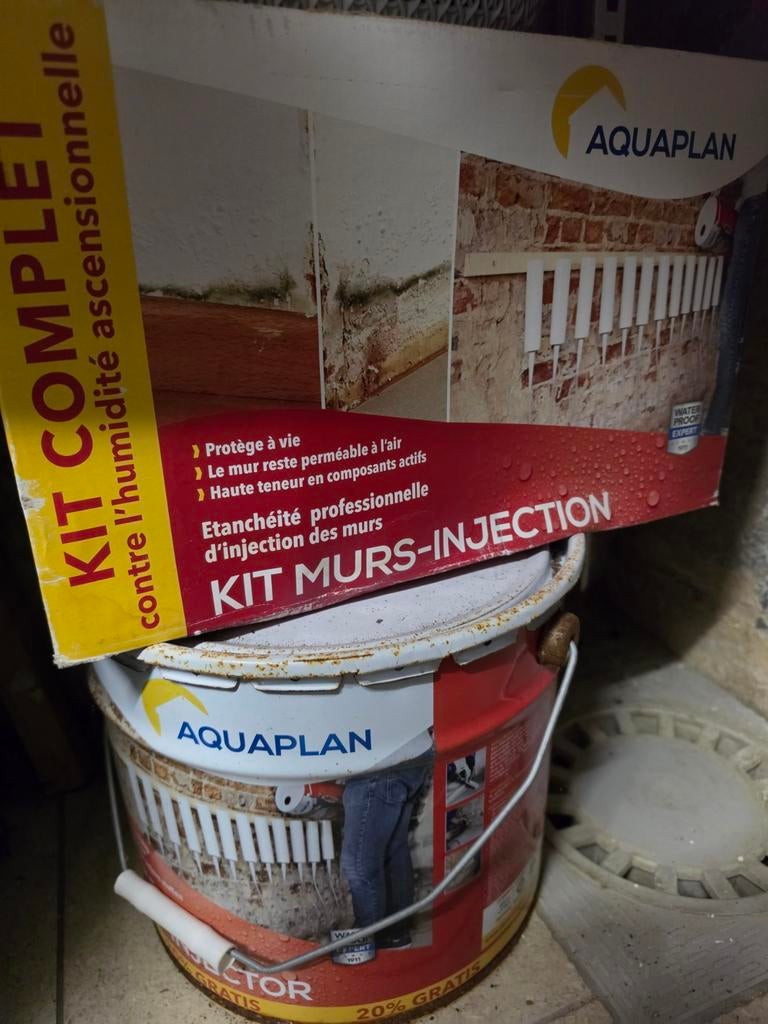 Kit d'injecteur mural Aquaplan, Bricolage & Construction, Peinture, Vernis & Laque, Neuf, Enlèvement