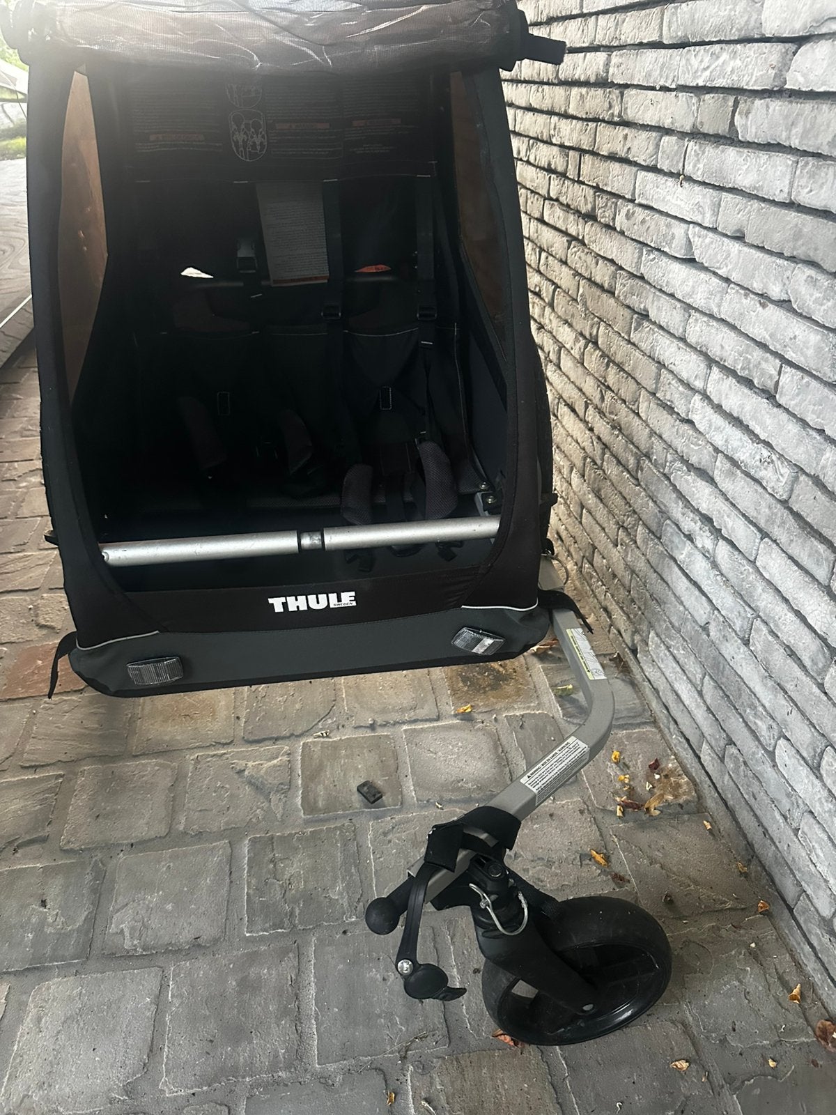 Thule coaster XT 2 zitplaatsen, Ophalen