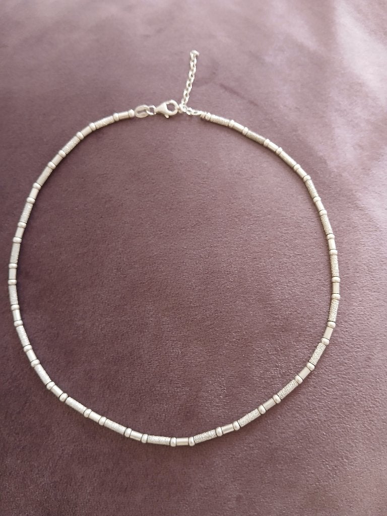 Collier en argent sterling 925, Enlèvement ou Envoi, Comme neuf, Argent, Argent