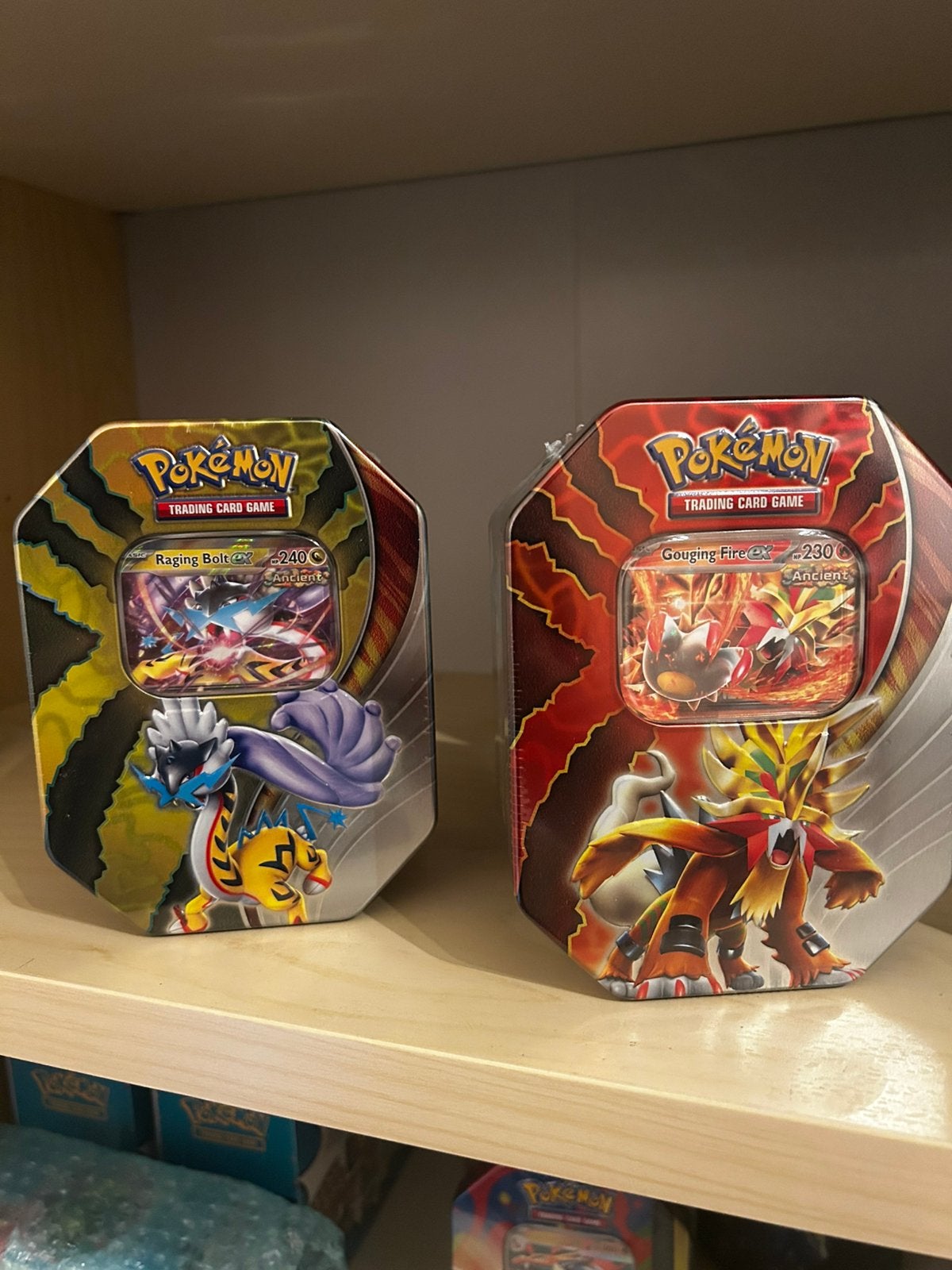 3 pokemon tins sealed, Ophalen, Nieuw