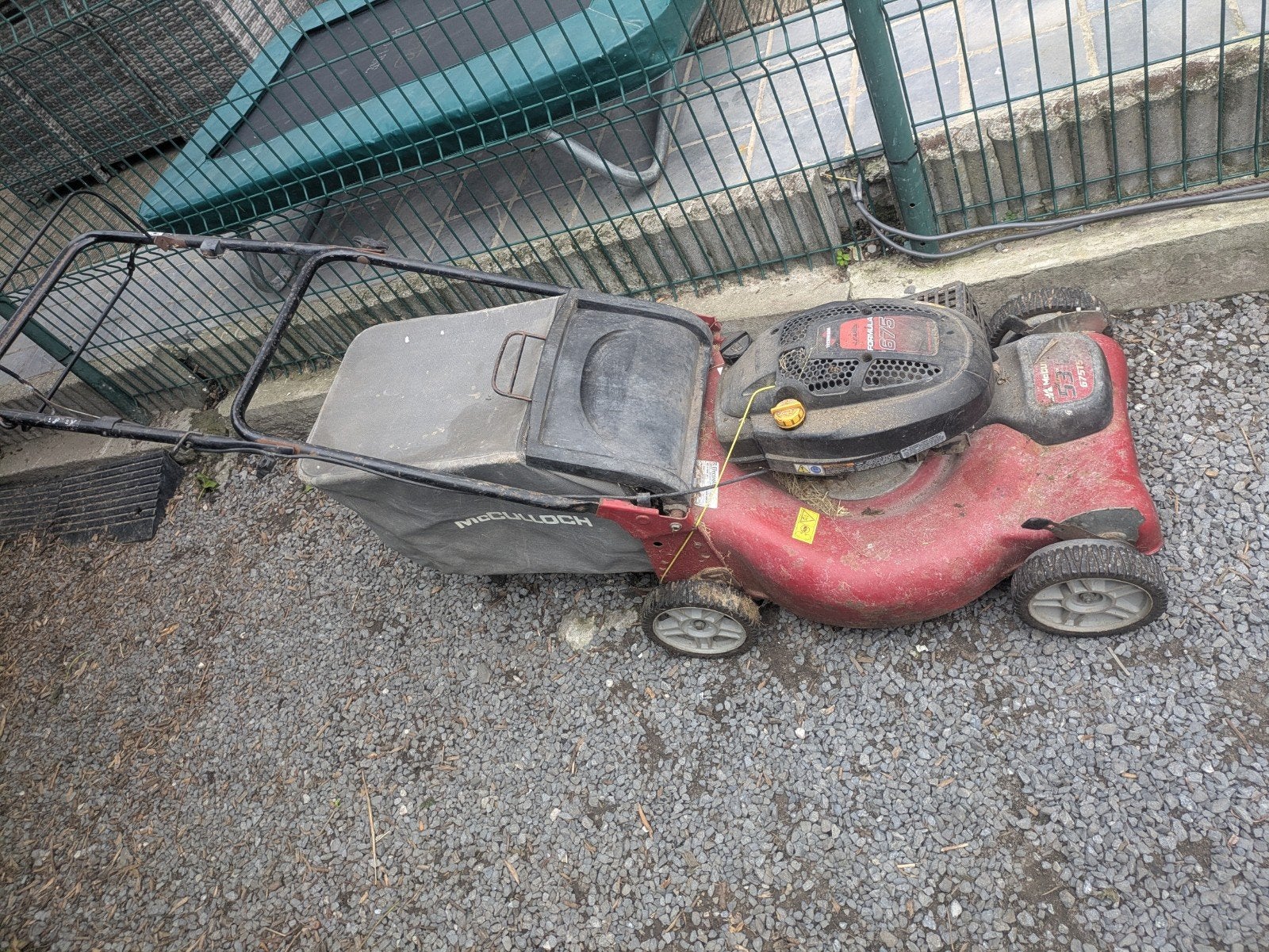 Grasmachine te koop, Ophalen, Gebruikt, Benzine-grasmaaier