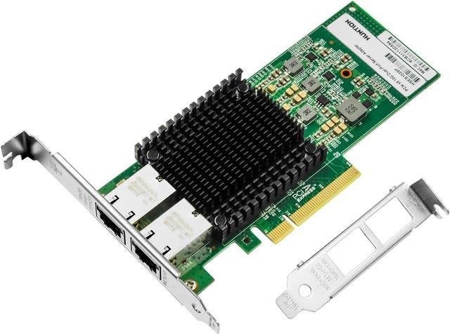 Dell Intel X550-T2 2-port 10GB CNA Full Profile 4V7G2