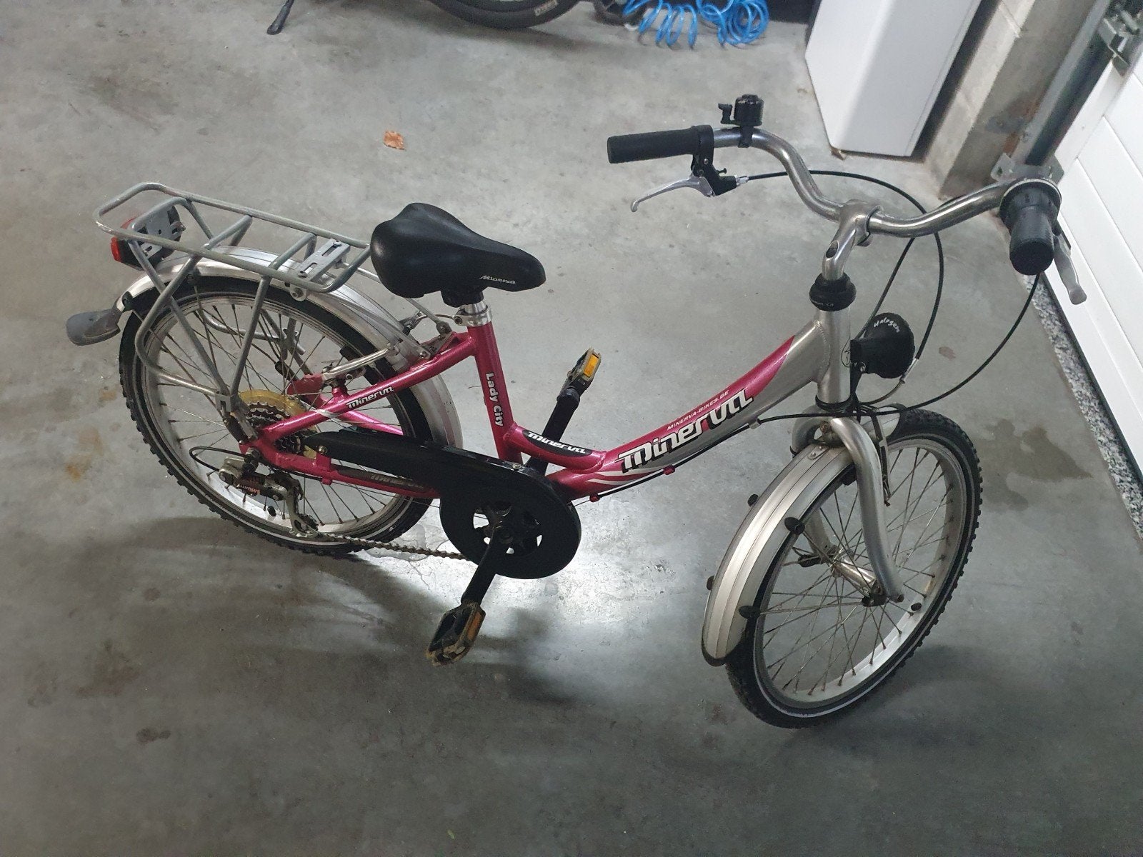 Kinderfiets Minerva 5 versnellingen, Fietsen en Brommers, Ophalen, Versnellingen