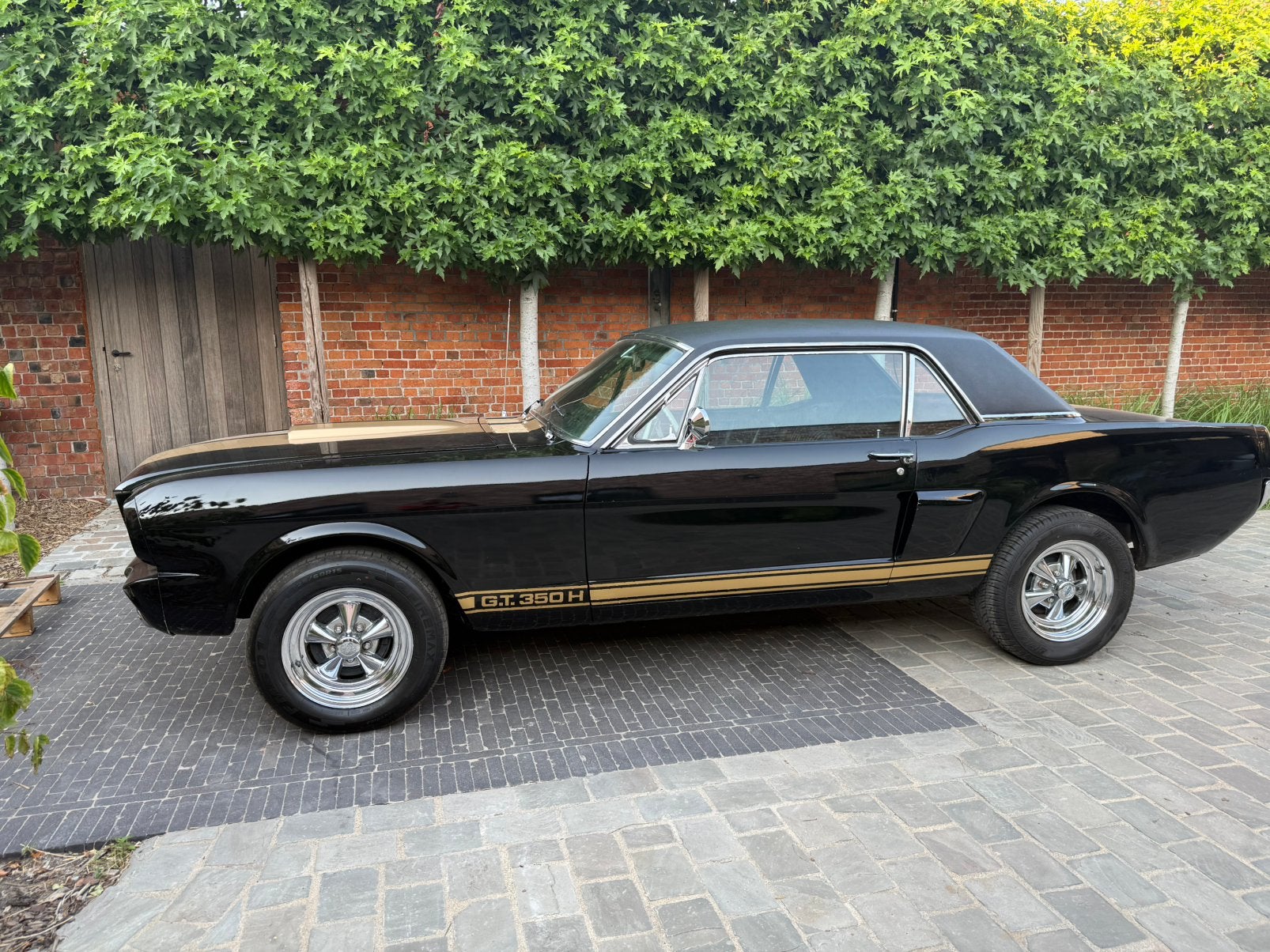 Mistang v8 - 289 - hetz editie - gt350 body kit, Auto's, Oldtimers, Automaat, Zwart, Particulier, Ford