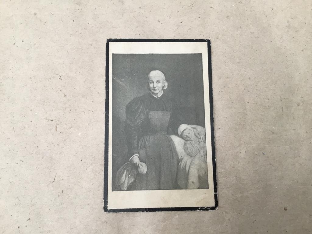 Bidprentje Constance Teichmann, Verzamelen, Bidprentjes en Rouwkaarten, Bidprentje, Ophalen of Verzenden