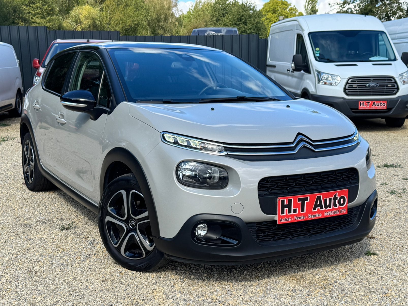 Citroen C3 1.2i Euro6d/Airco/Gps/Garantie!!!, Autos, Argent ou Gris, Achat, Euro 6, Entreprise