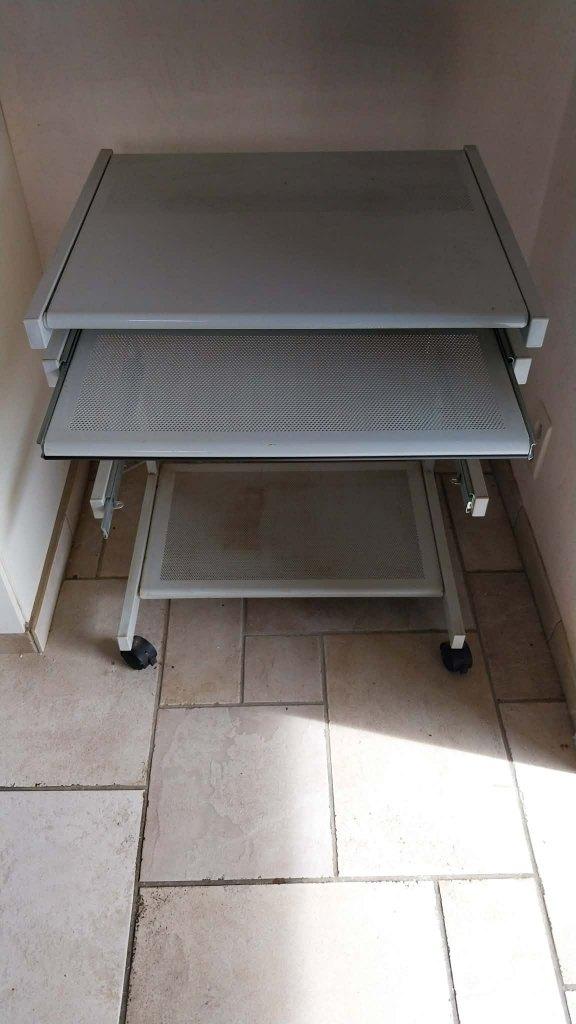 Computertafel metaal, Ophalen, Gebruikt, Metaal