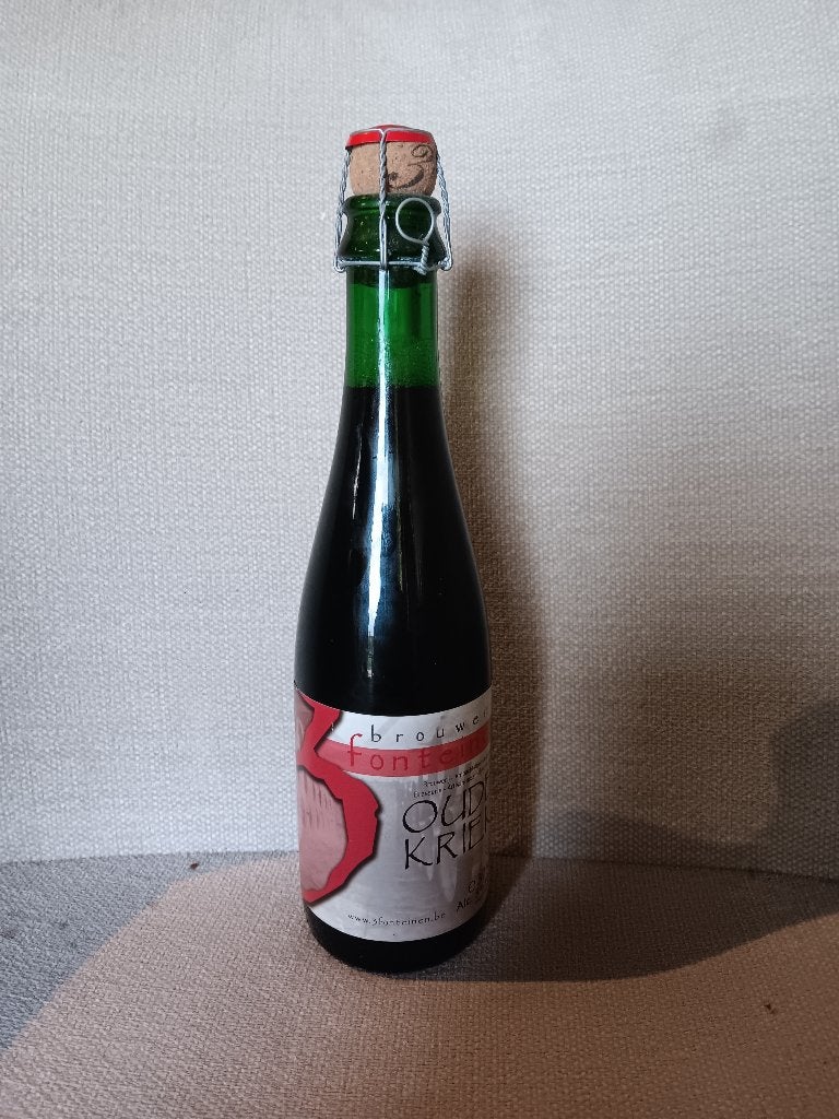 3 fonteinen - oude kriek 2014 - 37.5 cl - 5%, Ophalen, Nieuw, Flesje(s), Overige merken