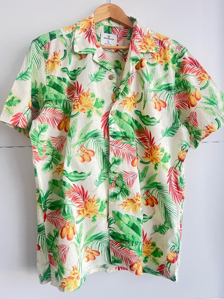 Zomer hemd heren, Overige kleuren, Nieuw, Ophalen of Verzenden, Overige halswijdtes