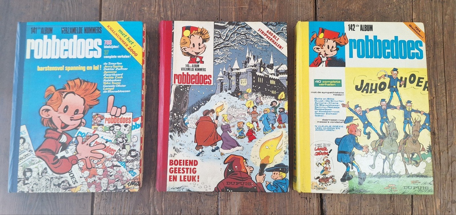 3 albums Robbedoes, Boeken, Ophalen of Verzenden