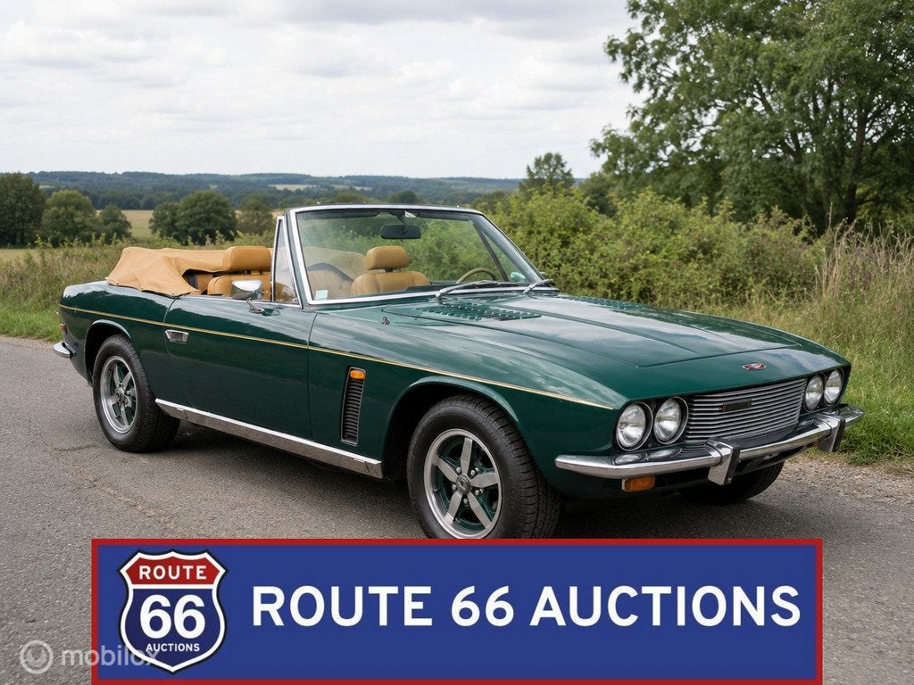 Jensen Interceptor Mk3 Cabriolet | 1974 | Route 66 Auctions, Autos, Oldtimers & Ancêtres, Entreprise, Achat, Autres marques, Essence