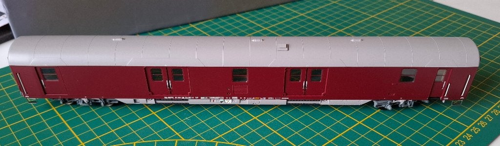 LS Models 94 301 DF ETC-kaart/rood, Overige merken, Gelijkstroom, Wagon, Ophalen of Verzenden