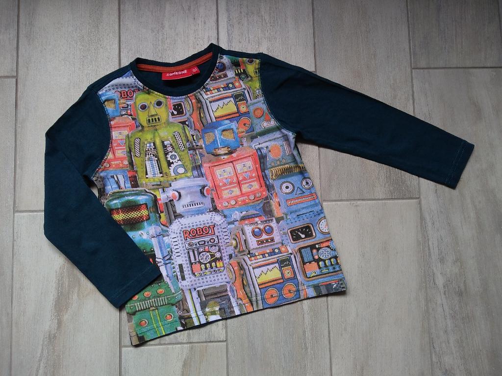 ★ M104 - Longsleeve Someone robot, Ophalen of Verzenden, Zo goed als nieuw, Someone, Shirt of Longsleeve