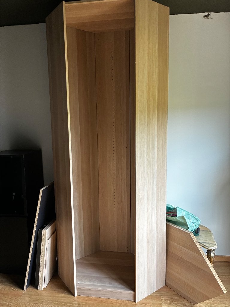 Pax hoekkast ikea, Huis en Inrichting, Ophalen, Met plank(en), 200 cm of meer, 50 tot 100 cm