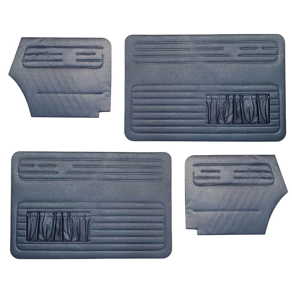 Deurpanelenset voor VW Beetle cabriolet, blauw, 1967-1972, Auto diversen, Auto-accessoires, Nieuw, Ophalen of Verzenden