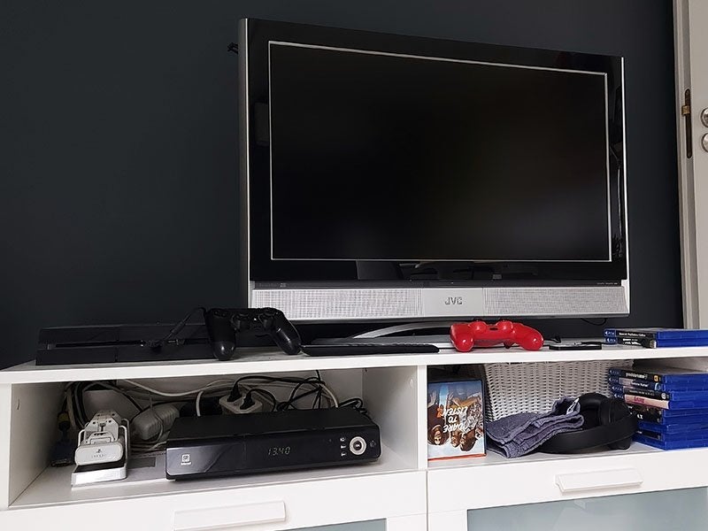 JVC LCD-TV 81cm (32 inch), Audio, Tv en Foto, Ophalen, Gebruikt, 50 Hz, LCD