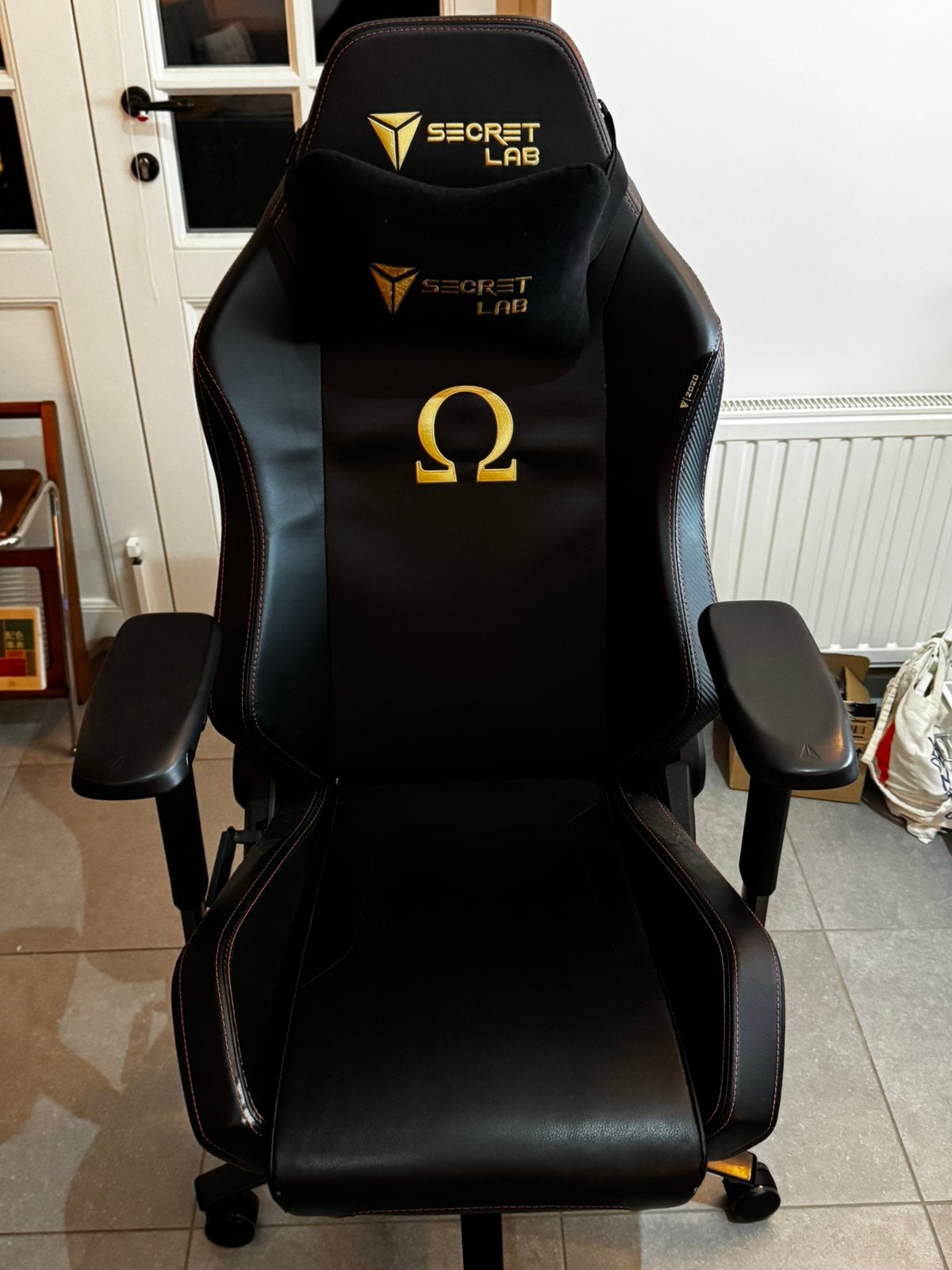 Secret Lab Omega Gaming Stoelen, Huis en Inrichting, Ophalen, Gebruikt, Zwart, Gaming bureaustoel