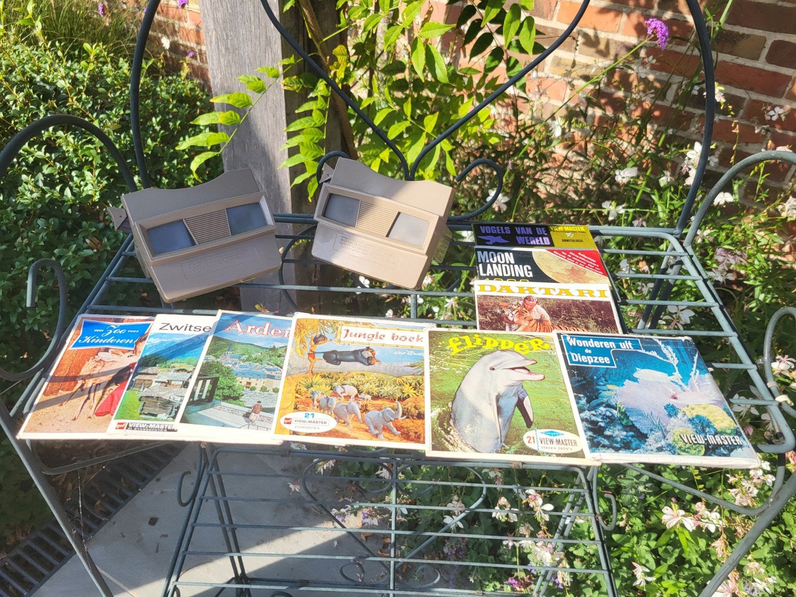 Vintage Lot View-Master (2x Model G Kijkers), Antiek en Kunst, Ophalen of Verzenden