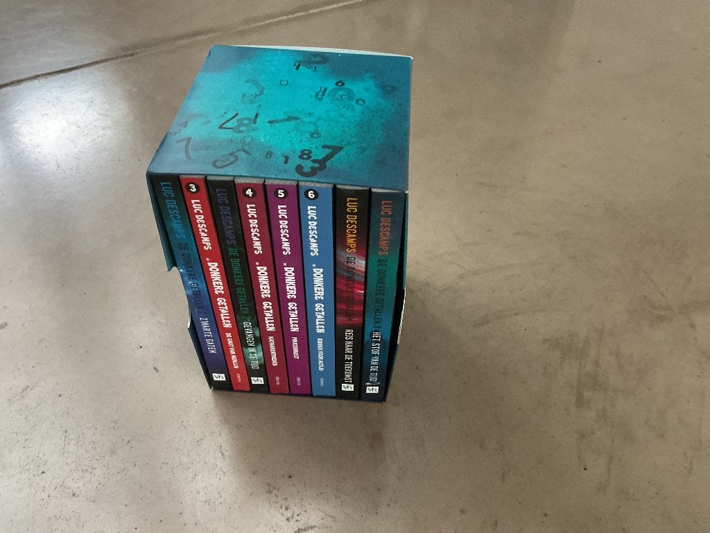 Donkere getallen, Luc Descamps, Fiction, Luc Descamps, Comme neuf, Enlèvement