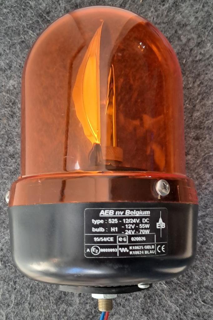 Gyrophare girophare AEB 525 DV 12/24 volts orange NEUF, Autos : Pièces & Accessoires, Enlèvement ou Envoi, Neuf