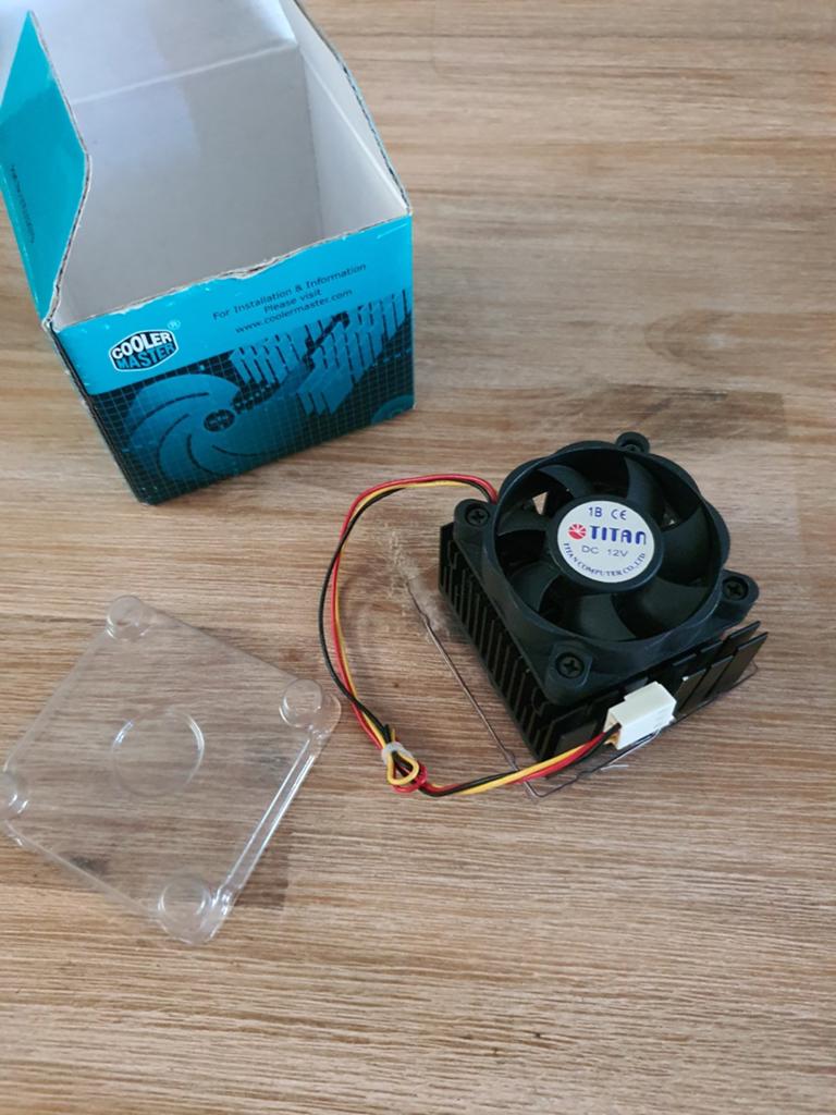 Vintage titan  pc cpu cooler, Ophalen