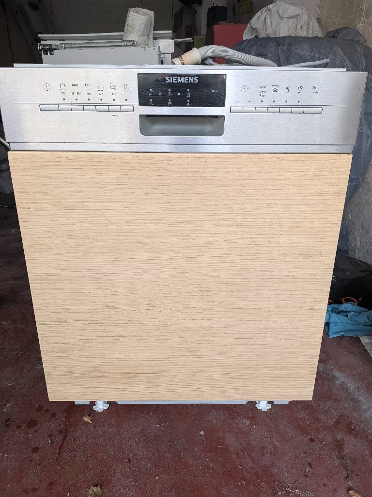 Siemens semi integreerbare vaatwasser SN56P592EU, Ophalen, Gebruikt, Energieklasse A of zuiniger