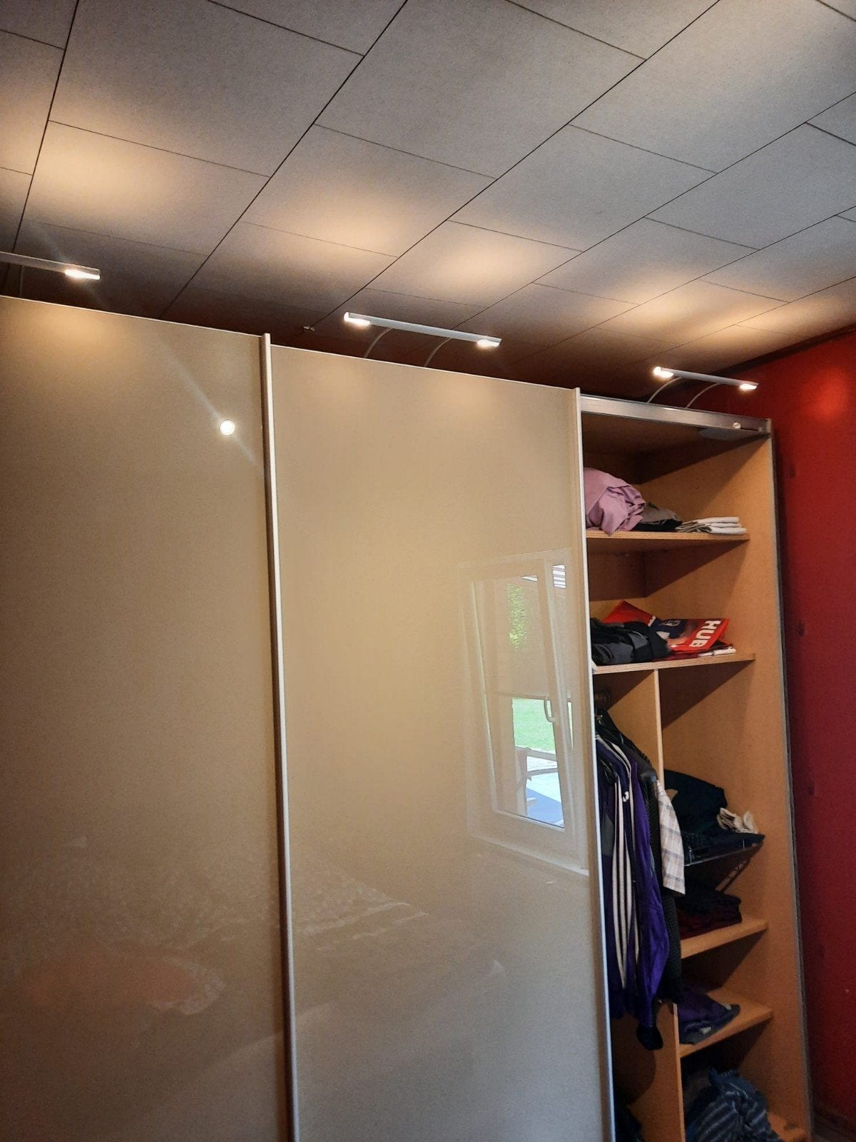 Kleerkast 270x240, Huis en Inrichting, Kasten | Kleerkasten, Ophalen, Met deur(en), 200 cm of meer, Zo goed als nieuw