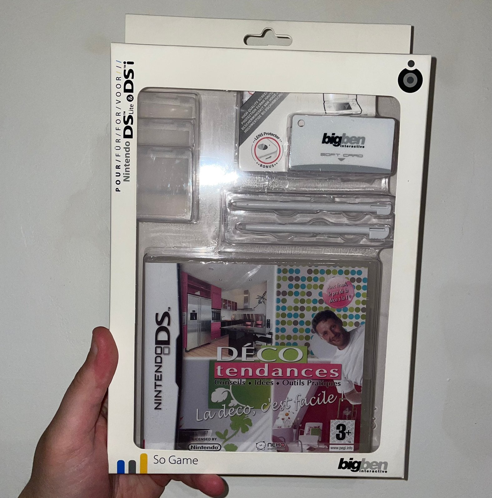 Pack avec jeu deco tendances, Consoles de jeu & Jeux vidéo, Consoles de jeu | Nintendo Portables | Accessoires, Enlèvement ou Envoi