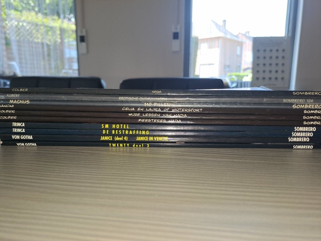 Pakket Erotische strips Sombrero, Boeken, Stripverhalen, Meerdere stripboeken, Ophalen of Verzenden, Nieuw