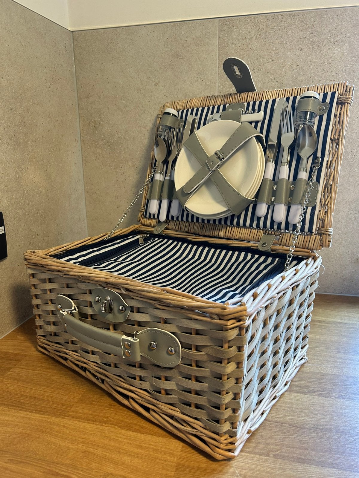 Picknickmand casa pro 4 personen, Ophalen of Verzenden, Nieuw