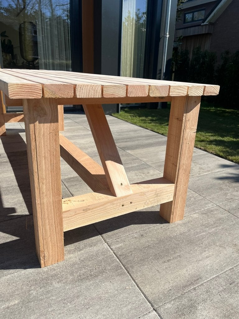 robuuste douglas tuintafels, Jardin & Terrasse, Tables de jardin, Enlèvement ou Envoi, Neuf, Rectangulaire, Bois
