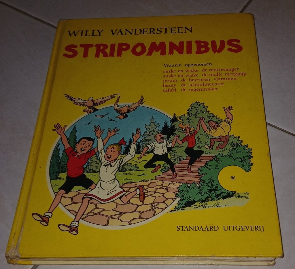 Vandersteen stripomnibus 1974, Boeken, Stripverhalen, Gelezen, Willy Vandersteen, Eén stripboek, Ophalen of Verzenden