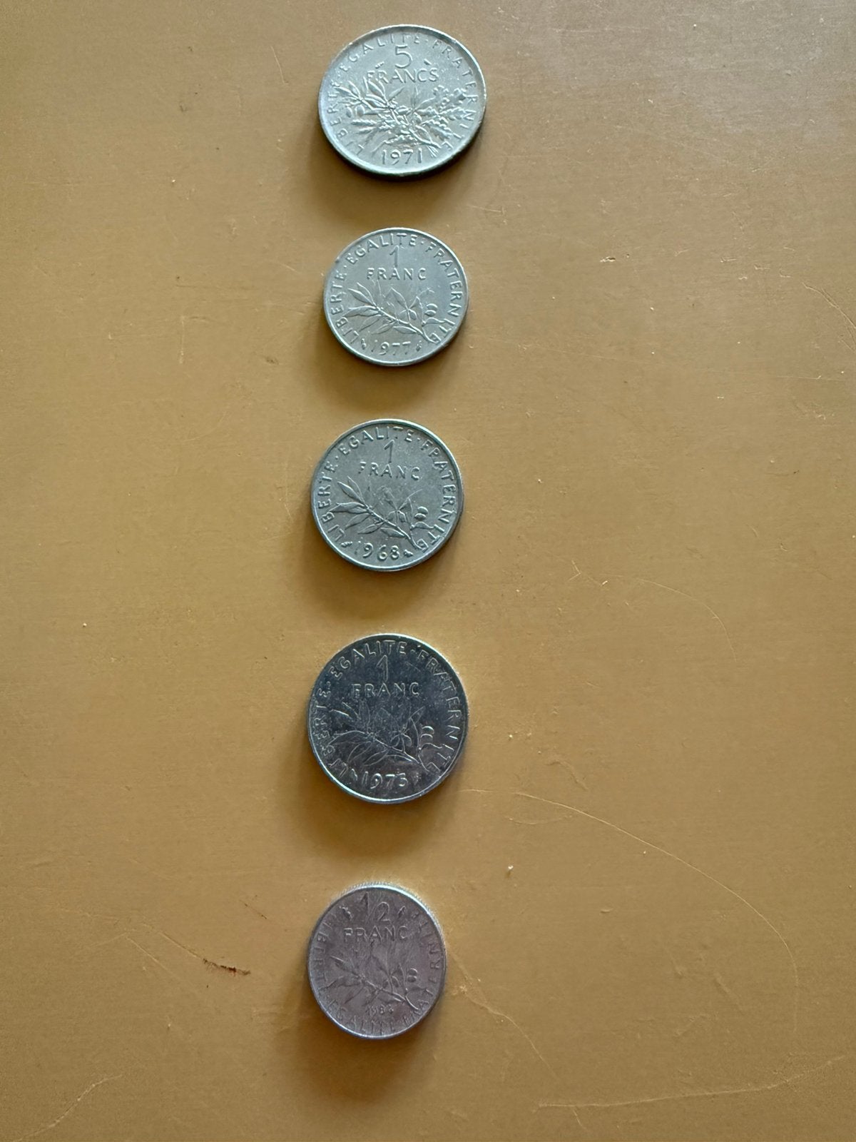 Munten Frankrijk, Ophalen of Verzenden, Frankrijk, Setje