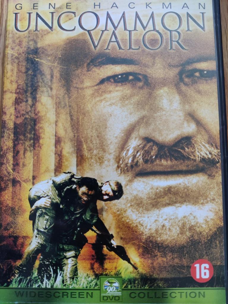 Uncommon Valor (1983) (Gene Hackman) Zeldzaam! DVD, Ophalen of Verzenden