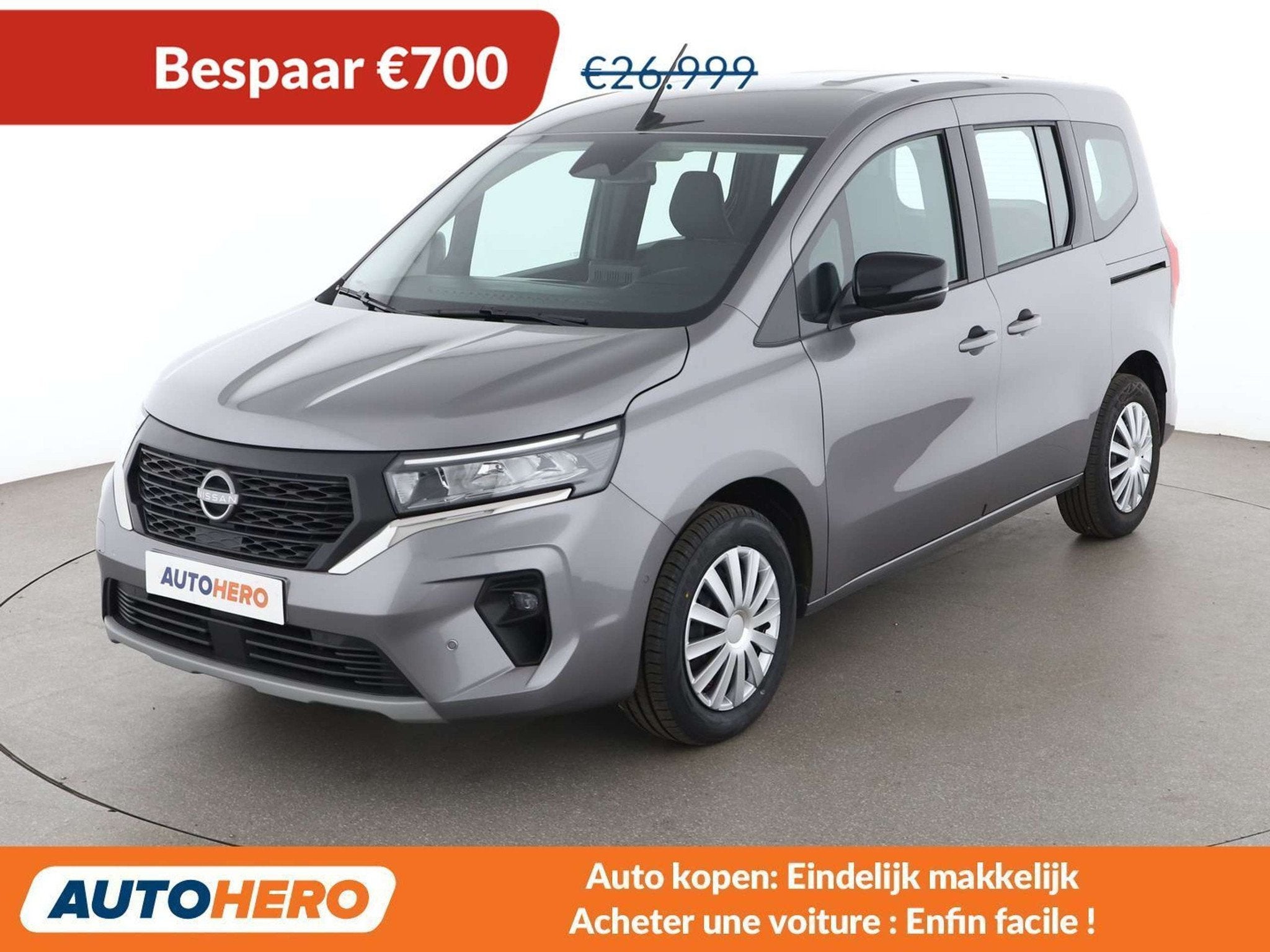 Nissan Townstar 1.3 DIG-T L1 Acenta (bj 2025, automaat), Auto's, Gebruikt, Overige brandstoffen, 96 kW, 5 zetels