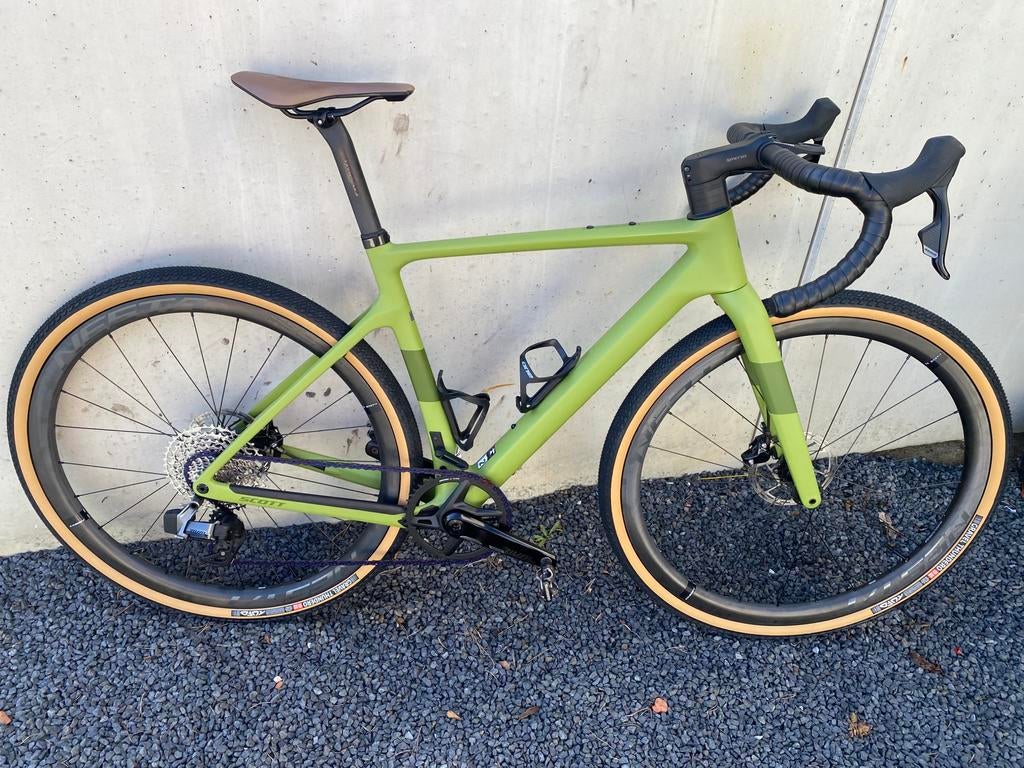 Scott addict 30 gravel, smal, rival axs, 28 inch, Carbon, 10 tot 15 versnellingen, Minder dan 49 cm
