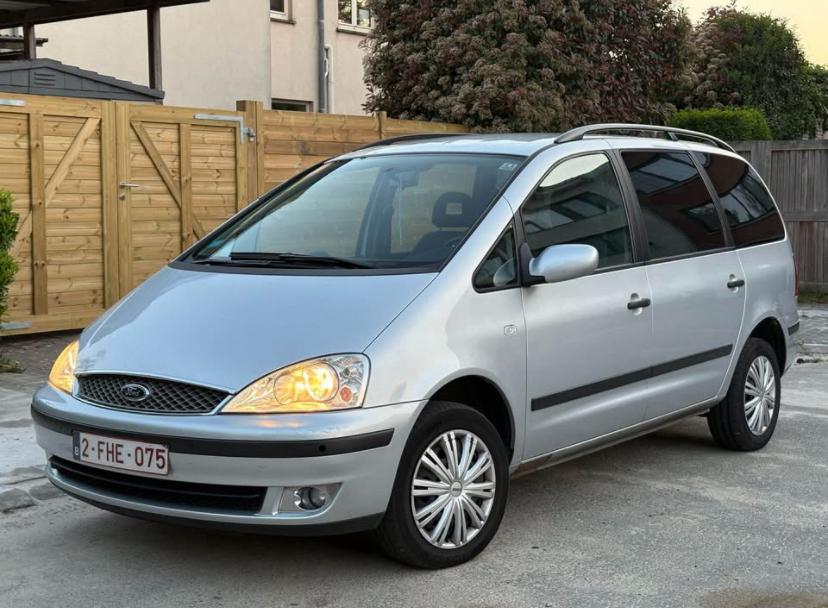 Ford galaxy 2005 1.9TDI 190.000km, Autos, Argent ou Gris, Achat, 5 portes, Diesel