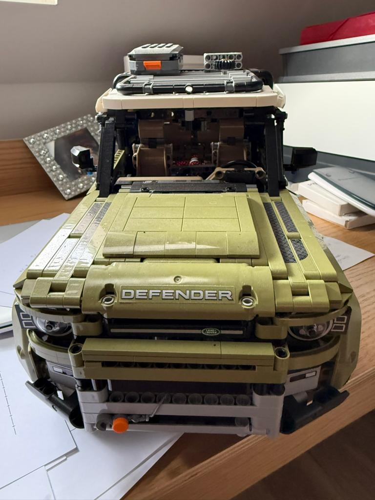 Lego land rover defender, Ophalen, Zo goed als nieuw