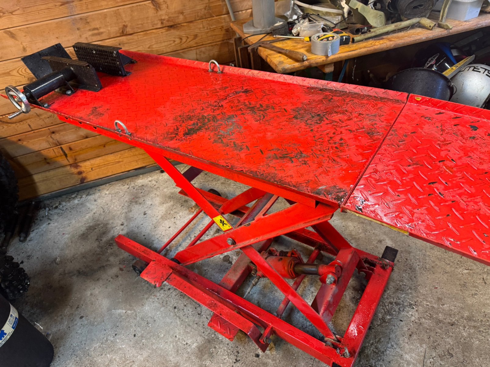 Zeer goede moto of bromer lift, Motoren, Ophalen