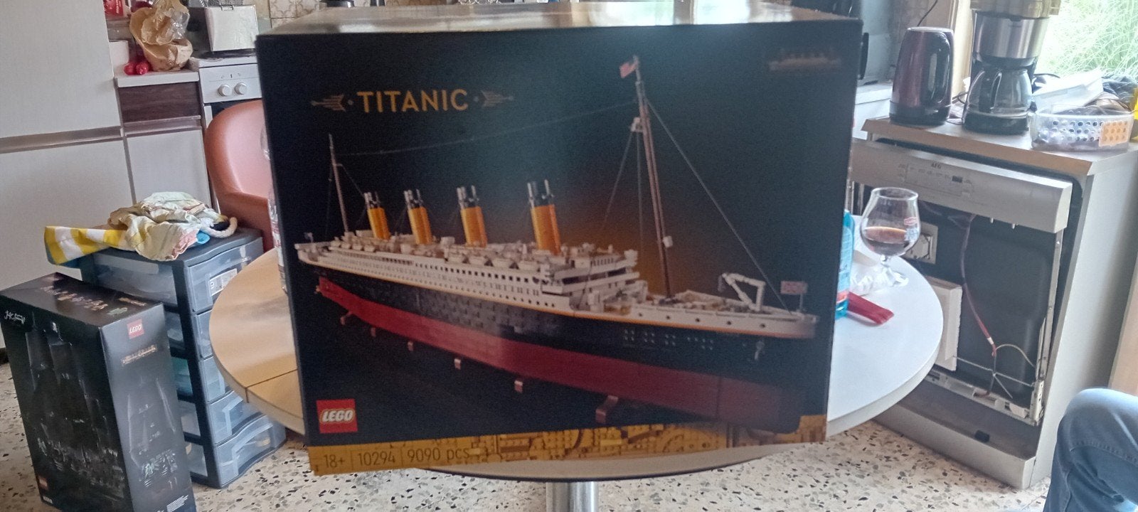 titanic lego 10294, Enfants & Bébés, Neuf, Lego, Ensemble complet, Enlèvement