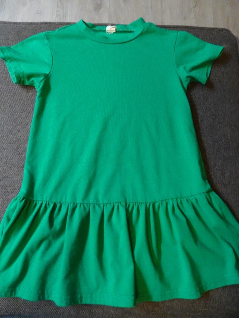 Robe verte (Shein — 4 ans — Taille 104), Robe ou Jupe, Enlèvement ou Envoi, Shein, Comme neuf