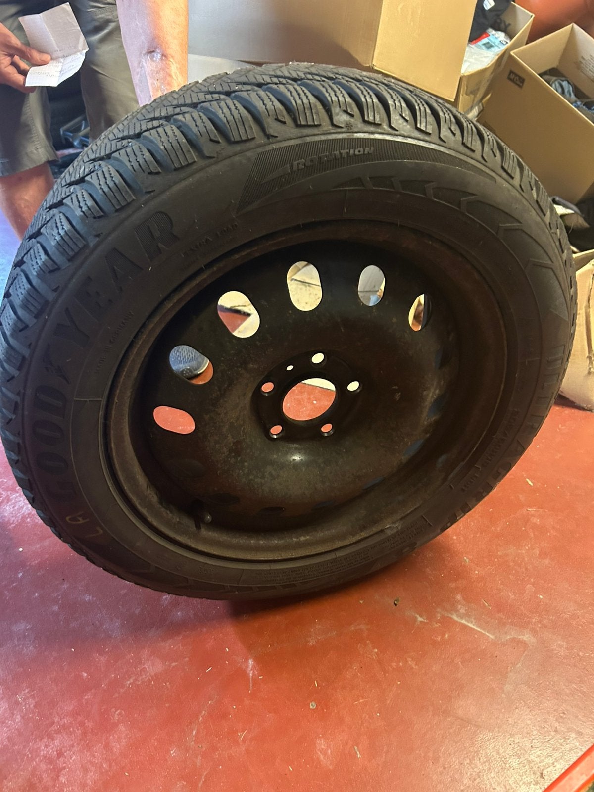 Pneus d'hiver Continental 215/60R16, Enlèvement, Comme neuf