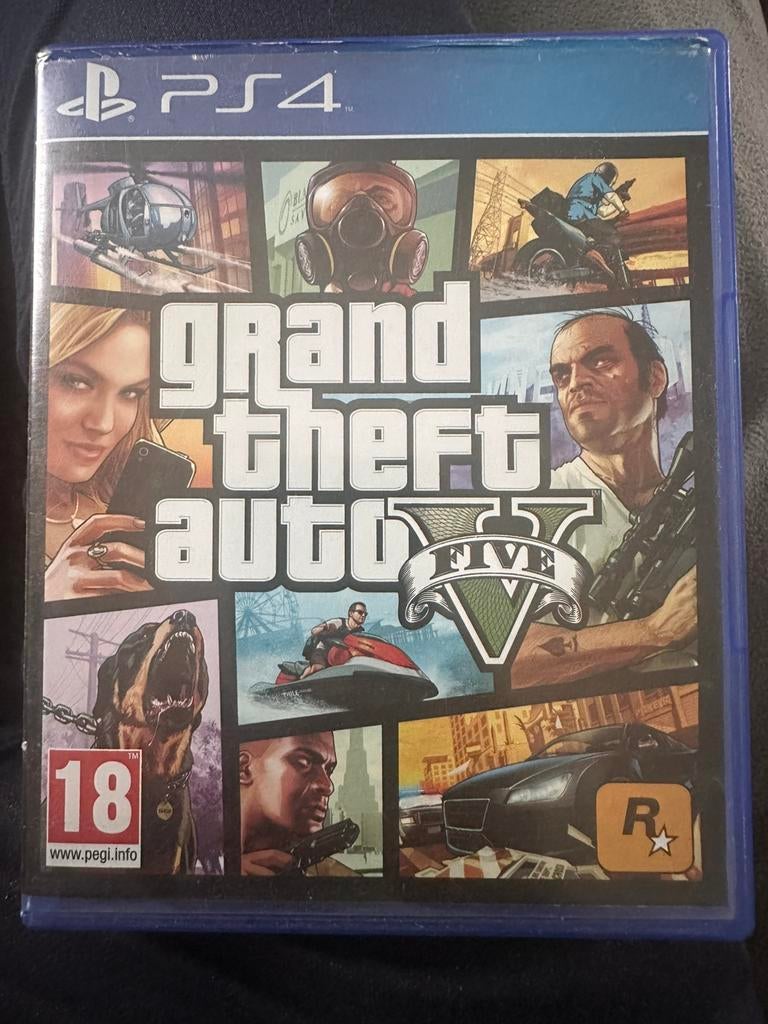 PS4 GTA 5, Games en Spelcomputers, Games | Sony PlayStation 4, Ophalen of Verzenden, Zo goed als nieuw