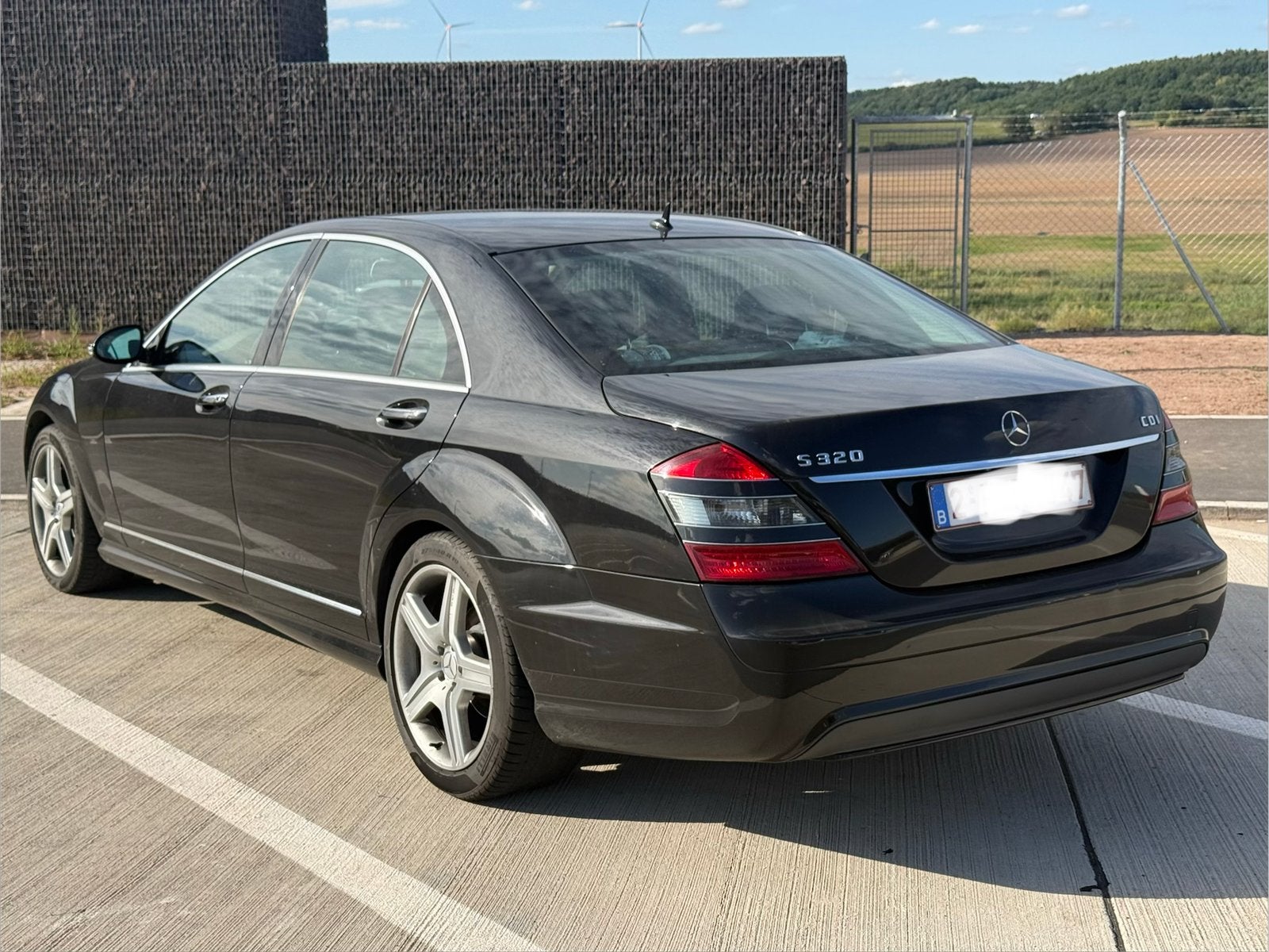 Mercedes s320 cdi lange limousine, Auto's, Mercedes-Benz, Automaat, 4 deurs, Zwart, Zwart