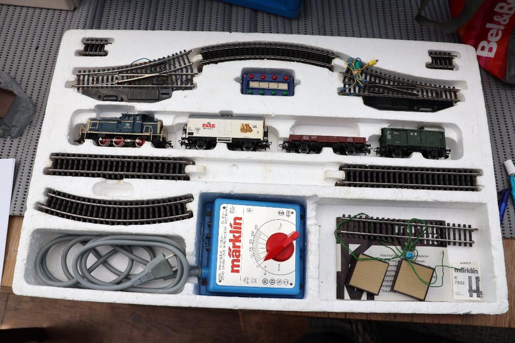 treinset Marklin HO 2980, Hobby en Vrije tijd, Wisselstroom, Gebruikt, Rails, Ophalen of Verzenden