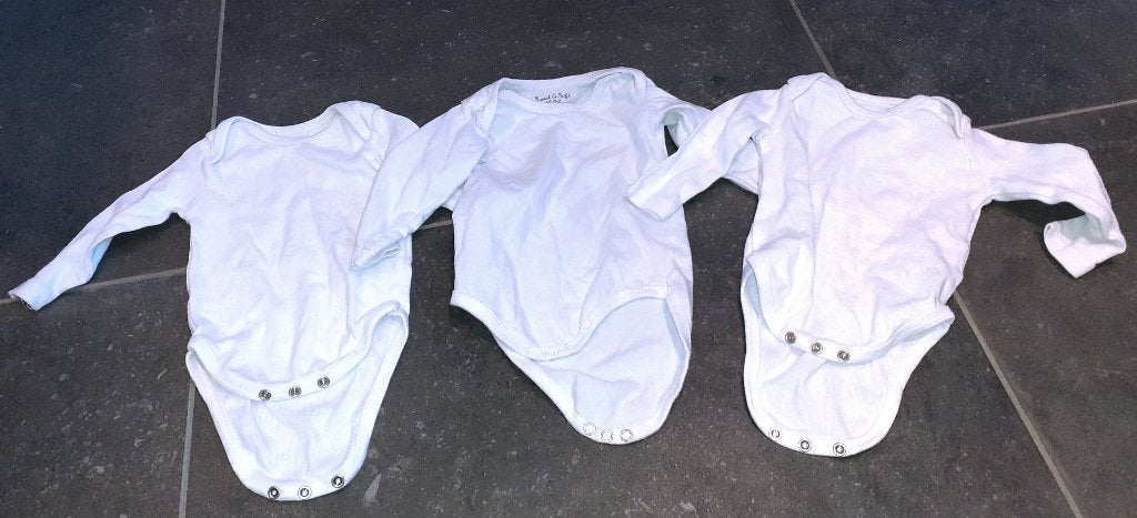 Baby 3 rompers met lange mouwen 62-68, Ophalen of Verzenden, Nieuw, Jongetje of Meisje, Nacht- of Onderkleding