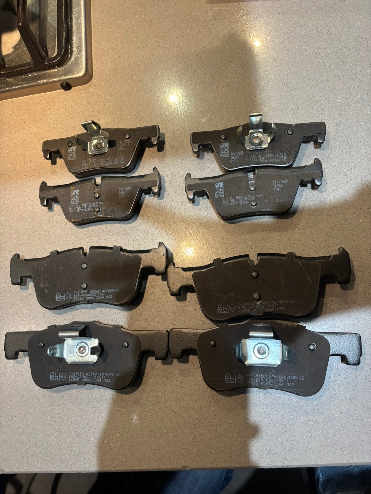 Kit de garniture de frein BMW neuf febi 16885 / 16863, Autos : Pièces & Accessoires, Enlèvement, BMW