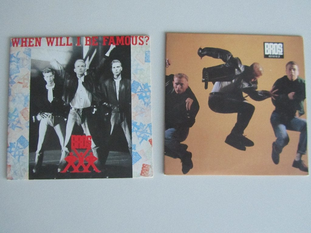 2 MAXI-CDS BROS (I owe you nothing & when will i be famous), Cd's en Dvd's, Ophalen of Verzenden, Zo goed als nieuw, Pop