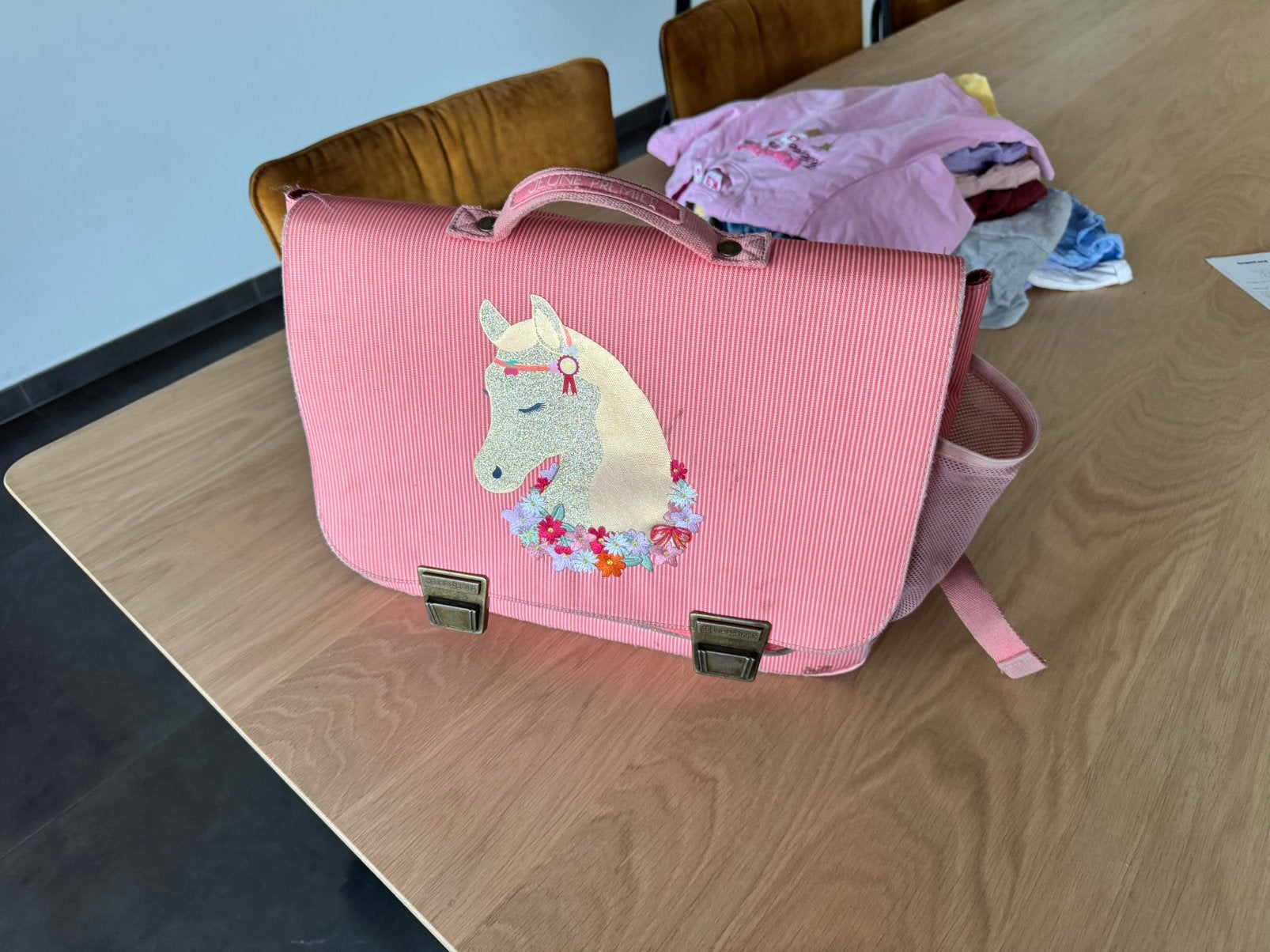 Jeune Premier boekentas, Ophalen, Gebruikt, Rugtas, 40 tot 50 cm