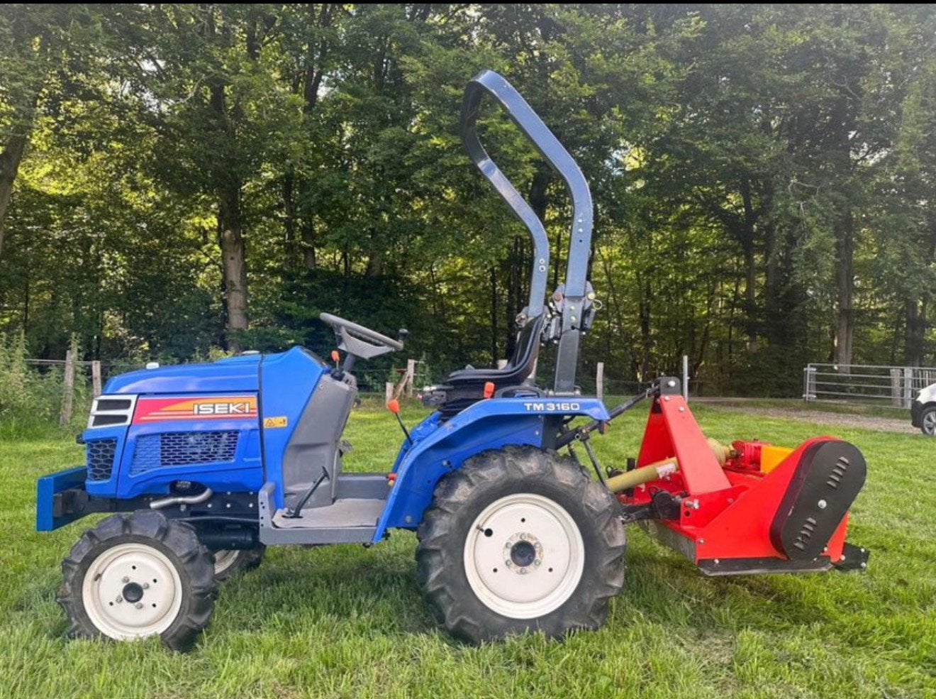 Iseki TM3160, Ophalen